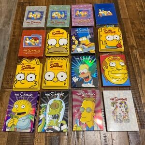 The Simpsons DVD Collection Seasons 1-14 16 20 & Movie Collector Head Cases Lot